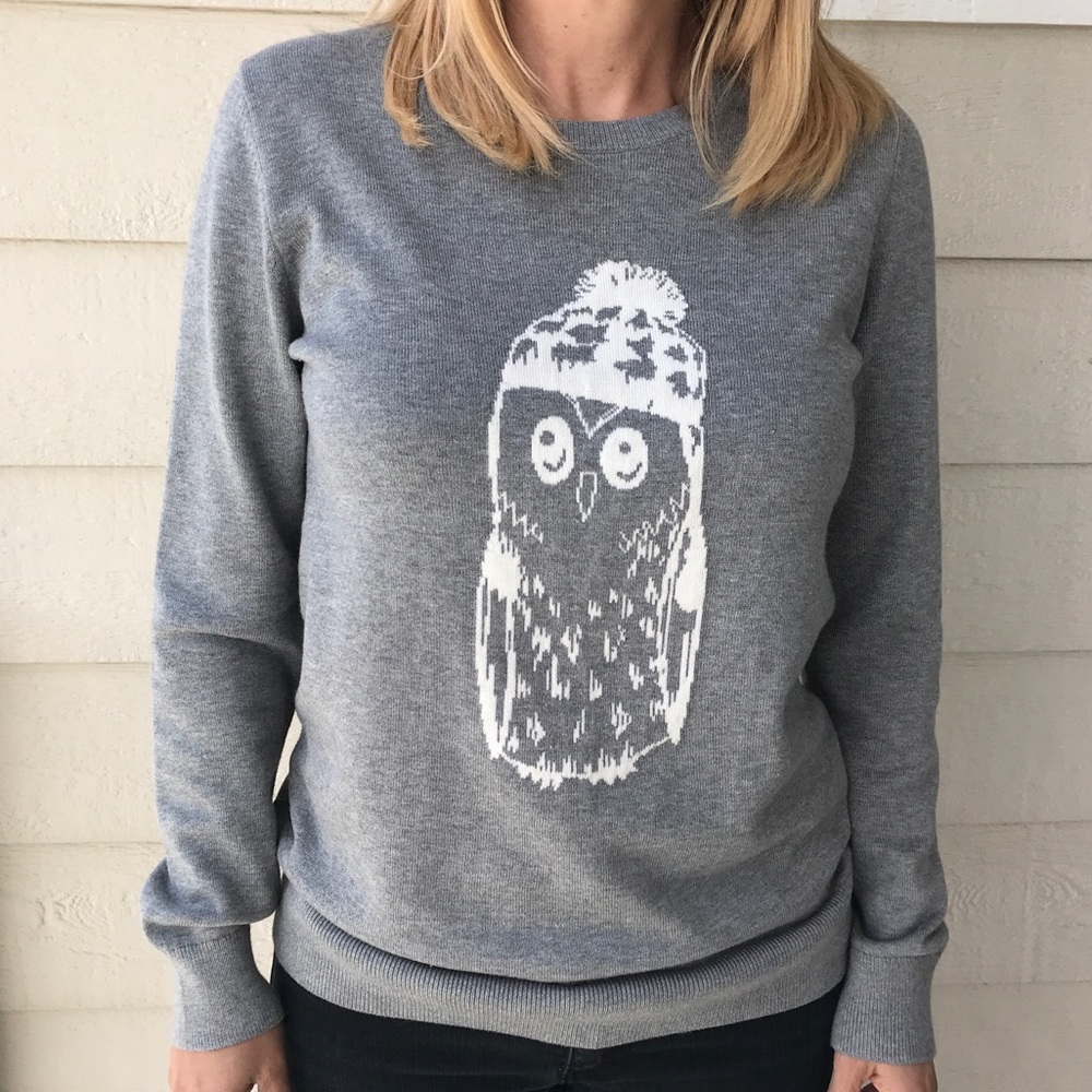 Banana Republic Factory Owl Sweater